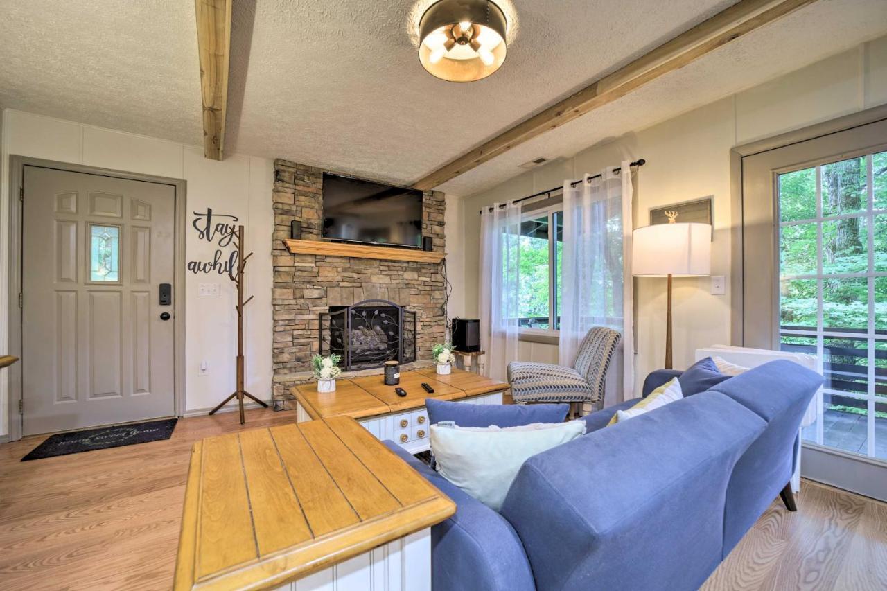 Charming Maggie Valley Getaway With Fire Pit! エクステリア 写真