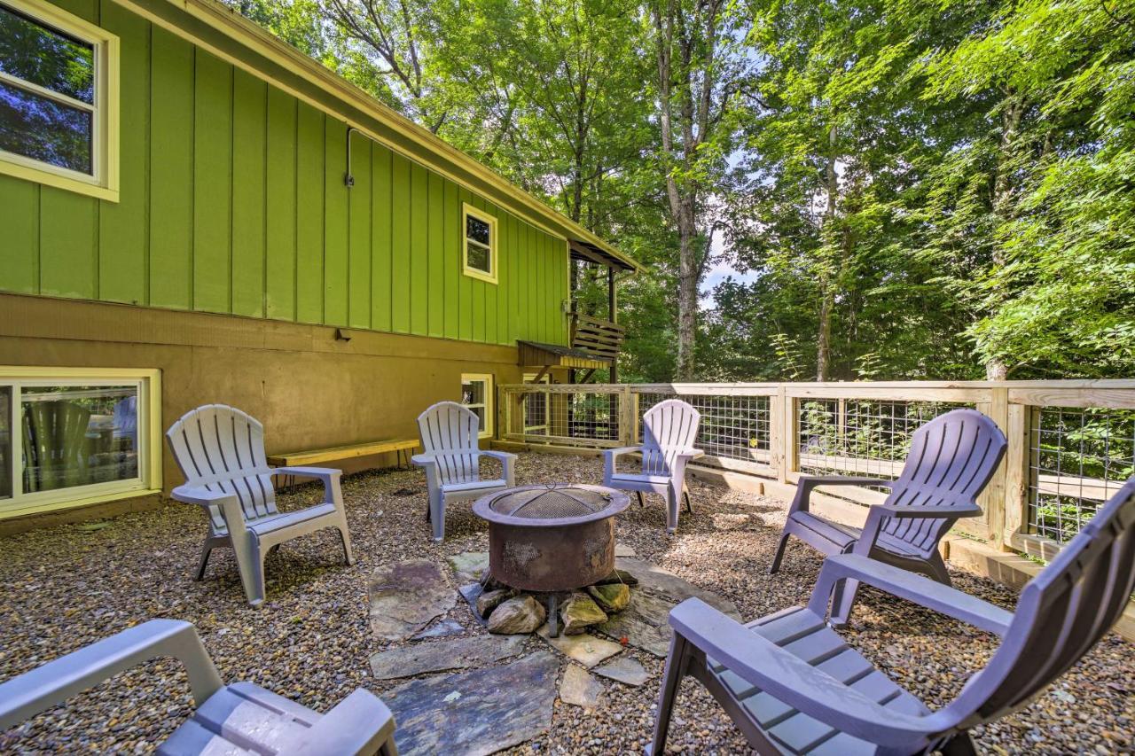 Charming Maggie Valley Getaway With Fire Pit! エクステリア 写真